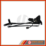 Front Wiper Transmission Linkage with Motor Assembly - WAPR92