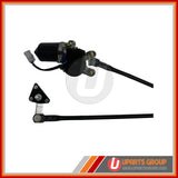 Front Wiper Transmission Linkage with Motor Assembly - WAPR98
