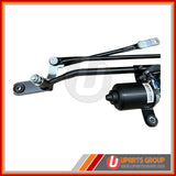 Front Wiper Transmission Linkage with Motor Assembly - WAQX19