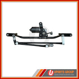 Front Wiper Transmission Linkage with Motor Assembly - WAQX19