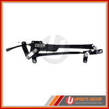 Front Wiper Transmission Linkage with Motor Assembly - WARD07