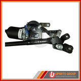 Front Wiper Transmission Linkage with Motor Assembly - WARD13