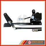 Front Wiper Transmission Linkage with Motor Assembly - WARL06