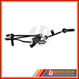Front Wiper Transmission Linkage with Motor Assembly - WARX10