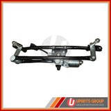 Front Wiper Transmission Linkage with Motor Assembly - WASC12
