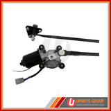 Front Wiper Transmission Linkage with Motor Assembly - WAT193