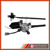 Front Wiper Transmission Linkage with Motor Assembly - WATE93