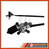 Front Wiper Transmission Linkage with Motor Assembly - WATE97