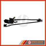Front Wiper Transmission Linkage with Motor Assembly - WATE97