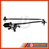 Front Wiper Transmission Linkage with Motor Assembly - WATE98