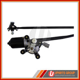Front Wiper Transmission Linkage with Motor Assembly - WATE98