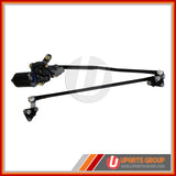 Front Wiper Transmission Linkage with Motor Assembly - WATE98