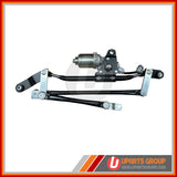Front Wiper Transmission Linkage with Motor Assembly - WAVE21