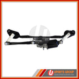 Front Wiper Transmission Linkage with Motor Assembly - WAXA04