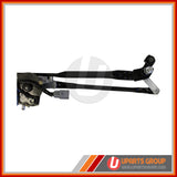 Front Wiper Transmission Linkage with Motor Assembly - WAXB08