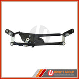 Front Wiper Transmission Linkage with Motor Assembly - WAXD09